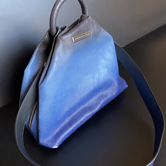 Marc By Marc Jacobs Blue Leather Ombre 2 Way Shoulder Bag - Picture 3 of 12